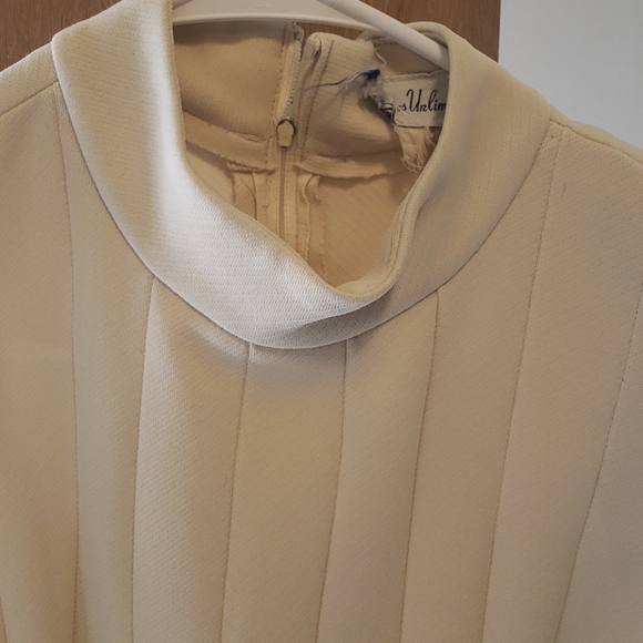 Vintage cream LS Ayres dress - Picture 2 of 5
